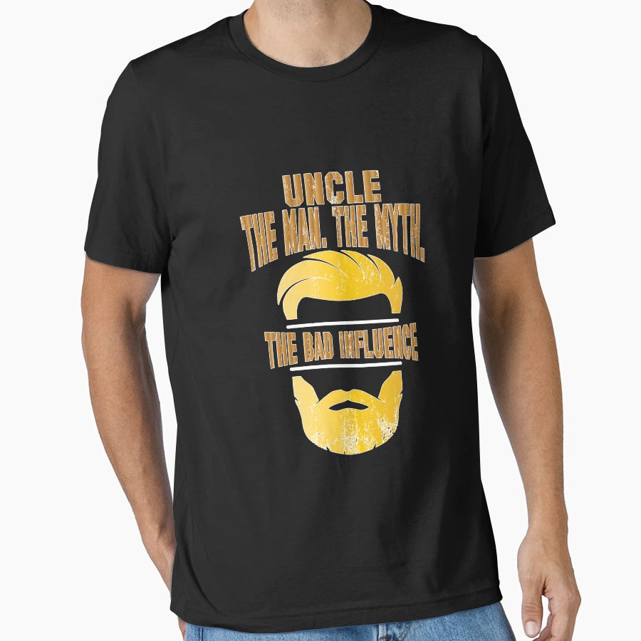 Funny Uncle Beard T-Shirt - Fun Novelty Design Unisex - T-Shirt, Sweatshirt, Hoodie