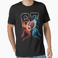 American Football 67 Six Seven Alpha T-Shirt - Custom Art Print for Adults - T-Shirt, Sweatshirt, Hoodie