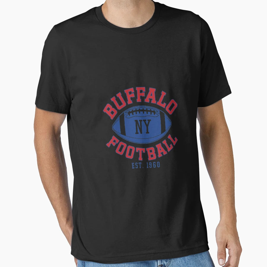 Buffalo Football New York Ny Sports T-Shirt - Fun Novelty Design Unisex - T-Shirt, Sweatshirt, Hoodie