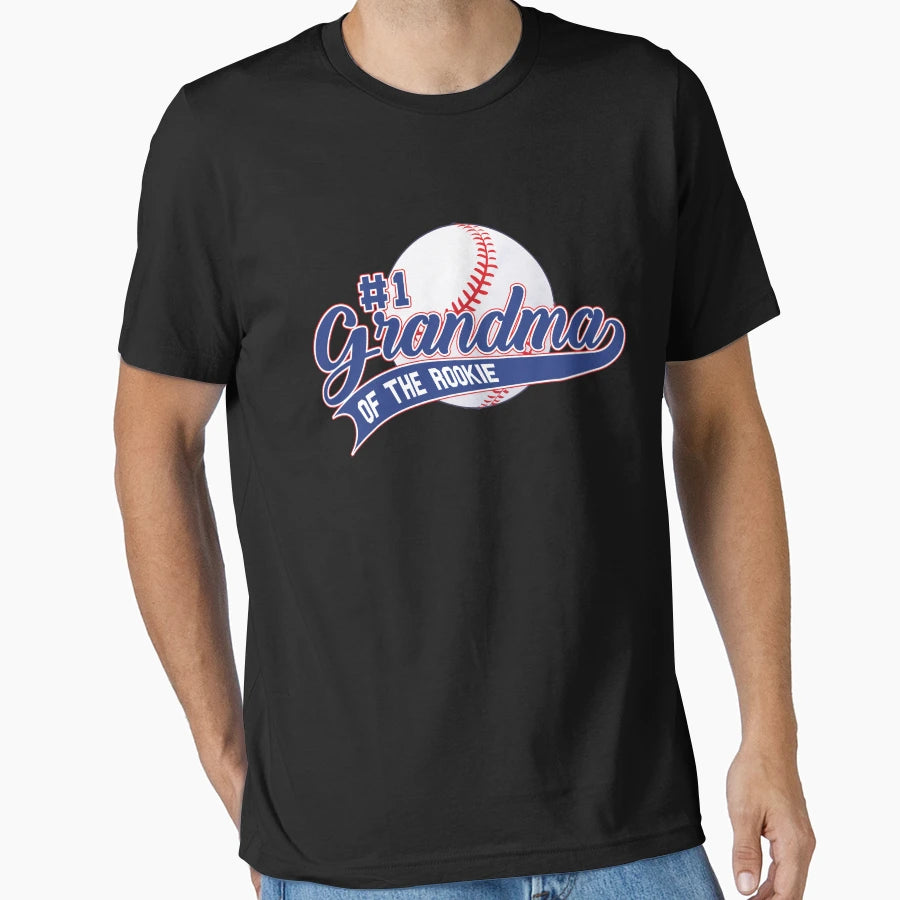 Grandma Rookie 1St Birthday Baseball T-Shirt - Streetwear Style Men Women - T-Shirt, Sweatshirt, Hoodie