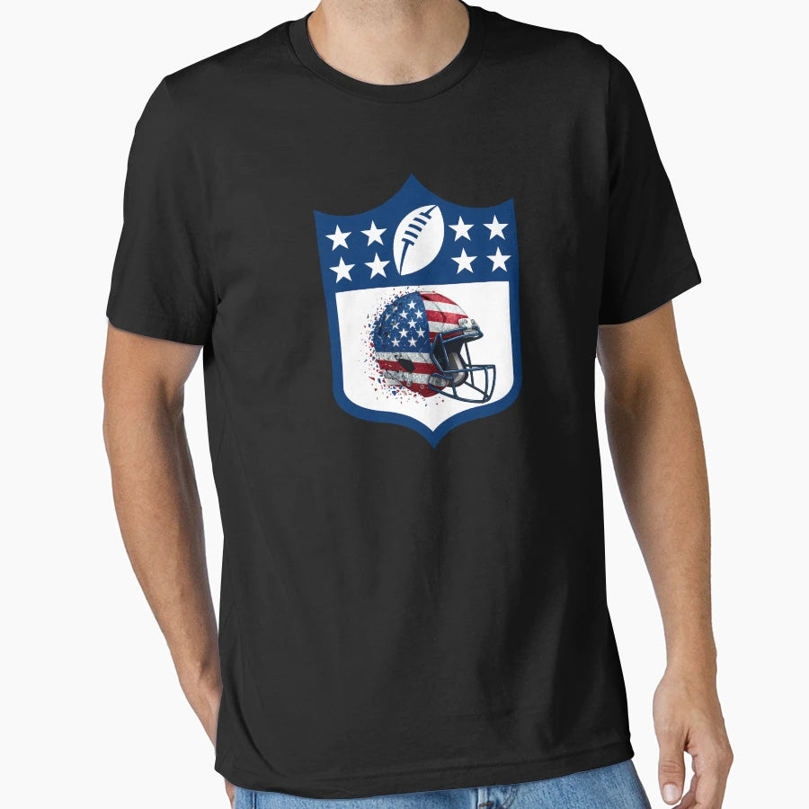 Helmet American Flag Usa American T-Shirt - Streetwear Style Men Women - T-Shirt, Sweatshirt, Hoodie