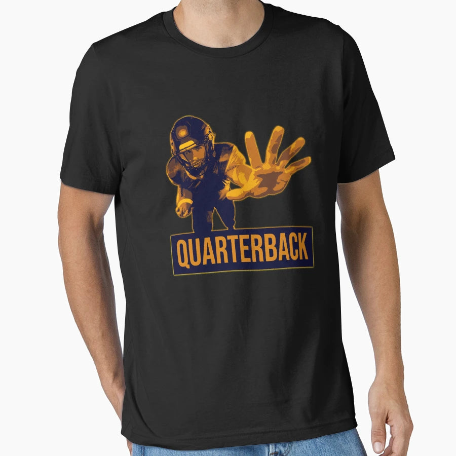 College Football Quarterback T-Shirt - Novelty Apparel Men Women - T-Shirt, Sweatshirt, Hoodie