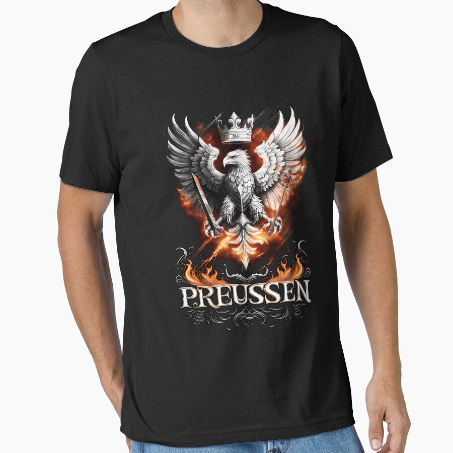 Prussia Coat Of Arms Modern by qatjamack0 - Adult & Kids T-Shirts, Sweatshirts & Hoodies apparel design preview 1