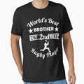 2Nd Best Rugby Player But Worlds Best T-Shirt - Streetwear Style Men Women - T-Shirt, Sweatshirt, Hoodie