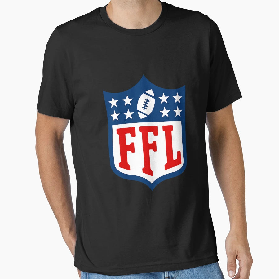 Fantasy Football Logo Ffl League Lover T-Shirt - Aesthetic Graphic Unisex - T-Shirt, Sweatshirt, Hoodie