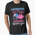 Touchdown Or Tutus Gender Reveal T-Shirt - Minimalist Print for Adults - T-Shirt, Sweatshirt, Hoodie