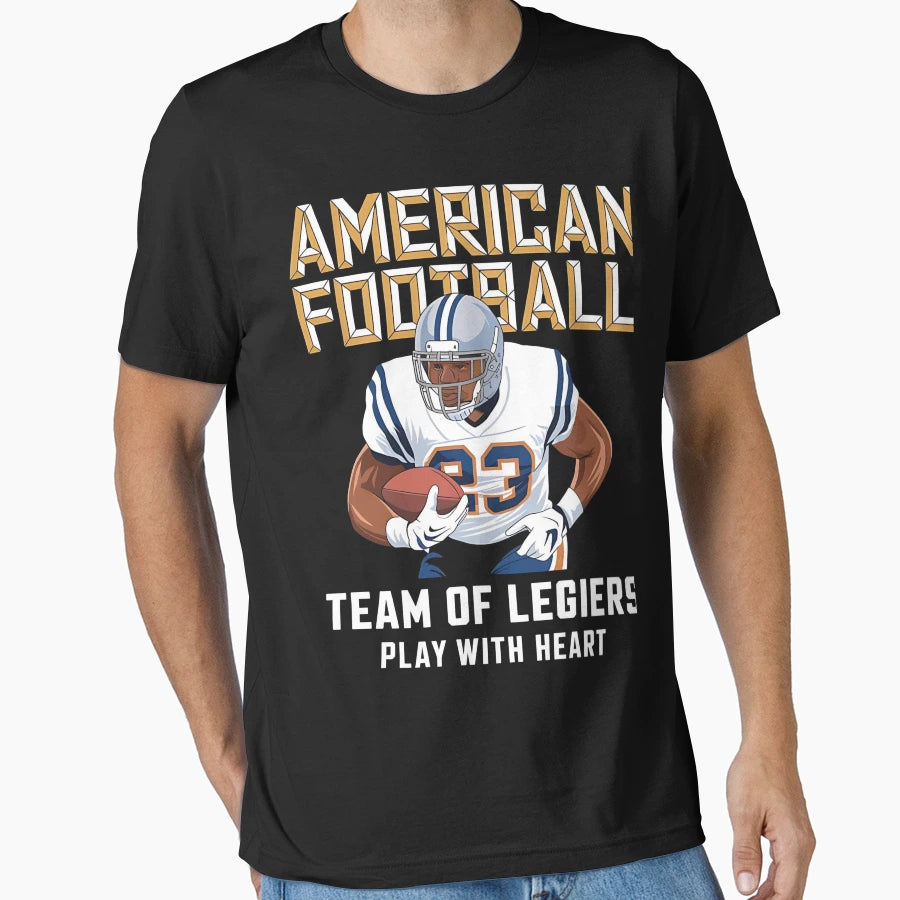 My American Football Lets American T-Shirt - Novelty Apparel Men Women - T-Shirt, Sweatshirt, Hoodie
