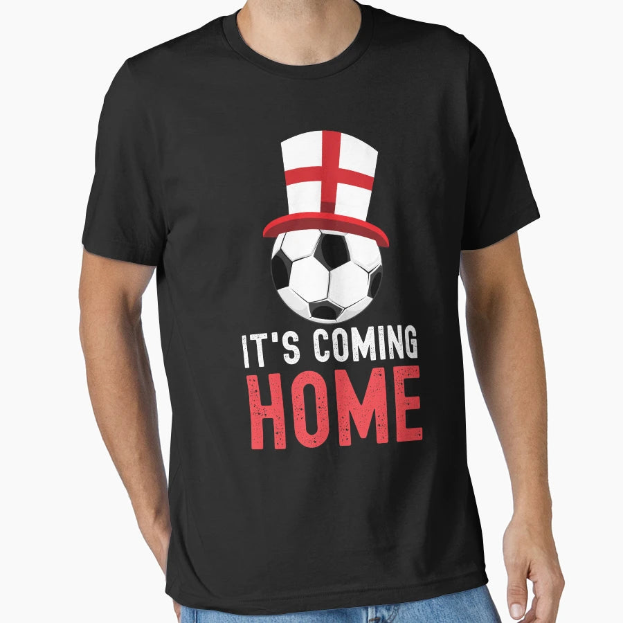 Its Coming Home England Football Fan T-Shirt - Fun Novelty Design Unisex - T-Shirt, Sweatshirt, Hoodie