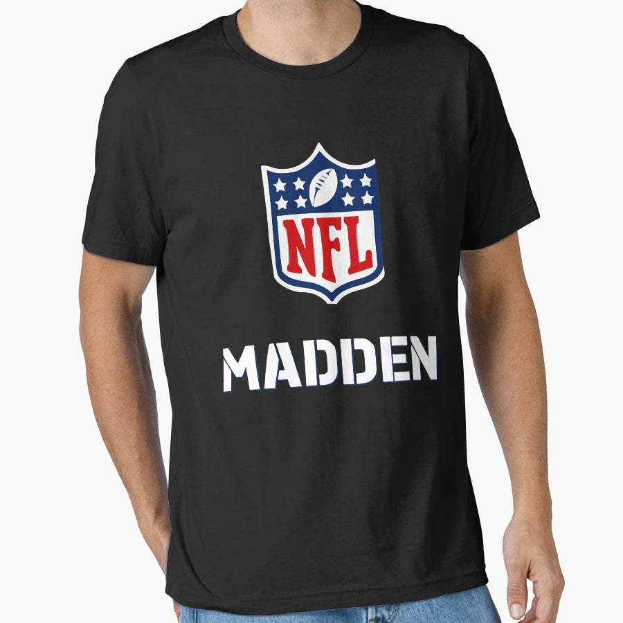 Maddens Game Logo T-Shirt - Unique Graphic Men Women - T-Shirt, Sweatshirt, Hoodie