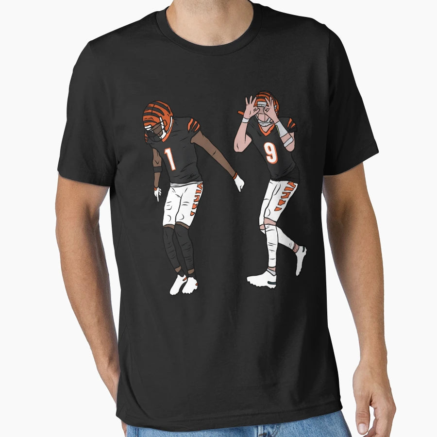 Jamarr Chase And JB Griddy T-Shirt - Aesthetic Graphic Men Women - T-Shirt, Sweatshirt, Hoodie