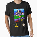 Minnesota Vikings 8 Bit Videogames T-Shirt - Unique Graphic for Adults - T-Shirt, Sweatshirt, Hoodie