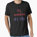 P J Washington 1 Fan T-Shirt - Novelty Apparel Men Women - T-Shirt, Sweatshirt, Hoodie