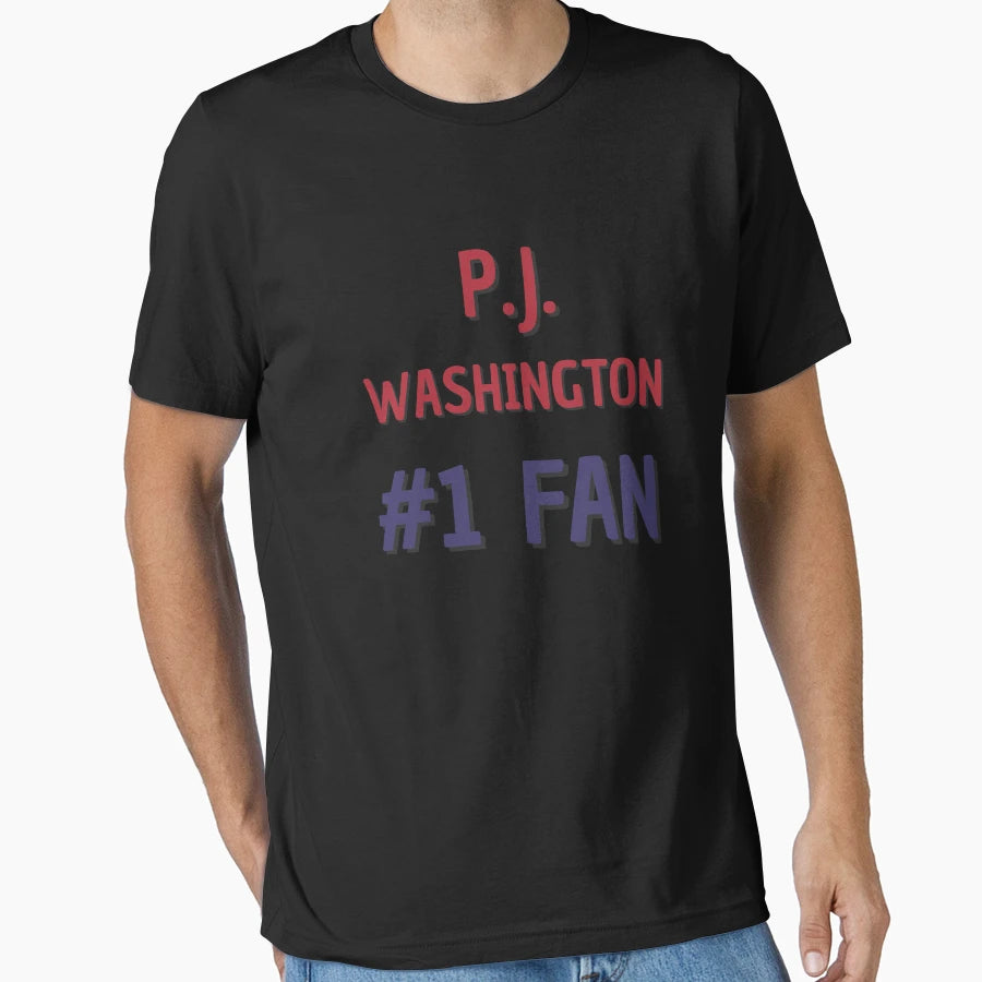 P J Washington 1 Fan T-Shirt - Novelty Apparel Men Women - T-Shirt, Sweatshirt, Hoodie