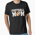 Funny Womens Game Day Football Mom T-Shirt - Graphic Print for Adults - T-Shirt, Sweatshirt, Hoodie