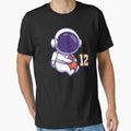Astronaut No 12 Super Bowl T-Shirt - Minimalist Print Men Women - T-Shirt, Sweatshirt, Hoodie