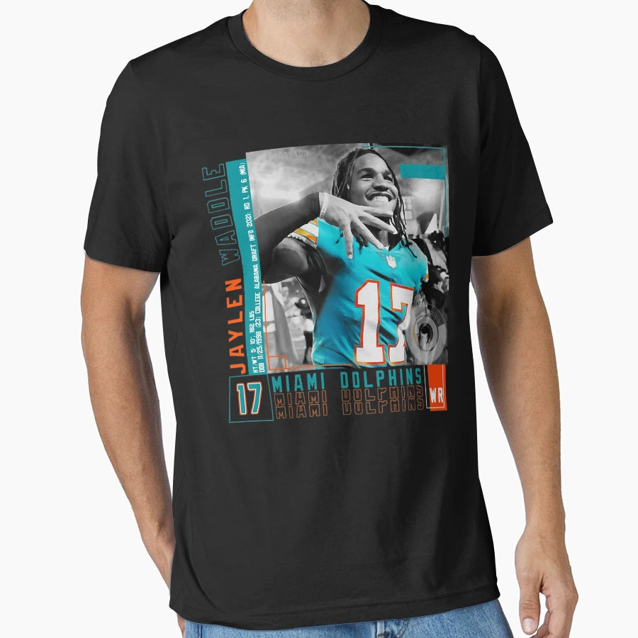 Jaylen Sport Waddle Football Edit T-Shirt - Novelty Apparel for Adults - T-Shirt, Sweatshirt, Hoodie