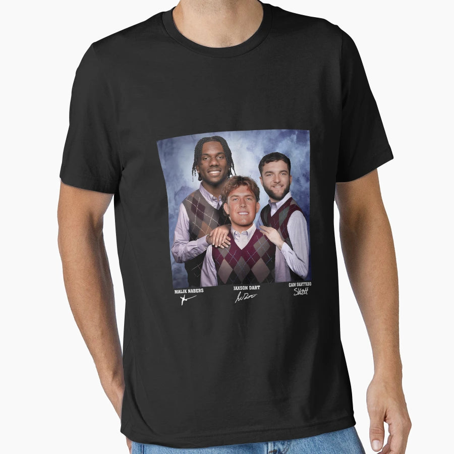 Jaxson Dart Cam Skattebo Malik Nabers T-Shirt - Trendy Graphic for Adults - T-Shirt, Sweatshirt, Hoodie