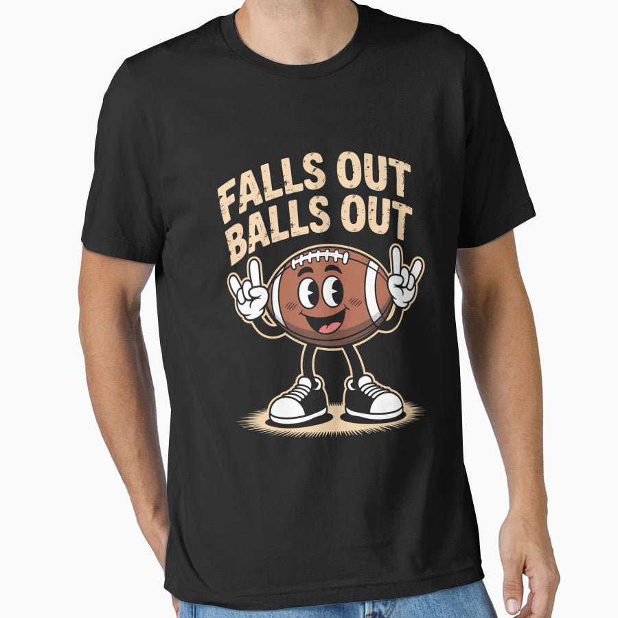 Gameday Funny Football T-Shirt - Minimalist Print for Adults - T-Shirt, Sweatshirt, Hoodie