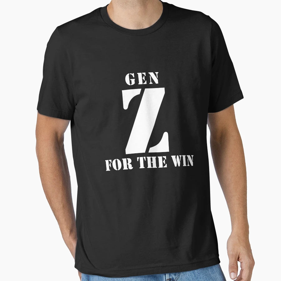 Gen Z Win T-Shirt - Trendy Graphic for Adults - T-Shirt, Sweatshirt, Hoodie