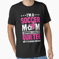 Soccer Mom Supportive Mothers Day Team T-Shirt - Unique Graphic Men Women - T-Shirt, Sweatshirt, Hoodie