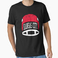Kansas City Helmet Red T-Shirt - Casual Everyday Wear Men Women - T-Shirt, Sweatshirt, Hoodie