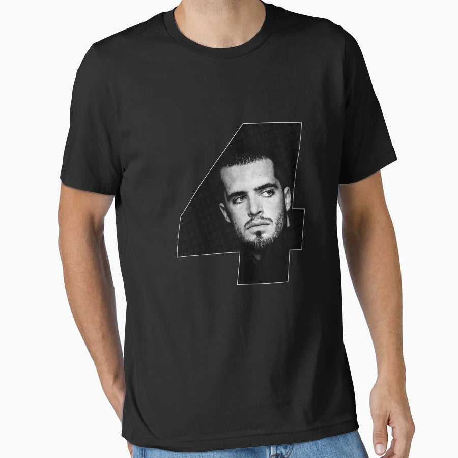 4 Derek Carr T-Shirt - Streetwear Style for Adults - T-Shirt, Sweatshirt, Hoodie