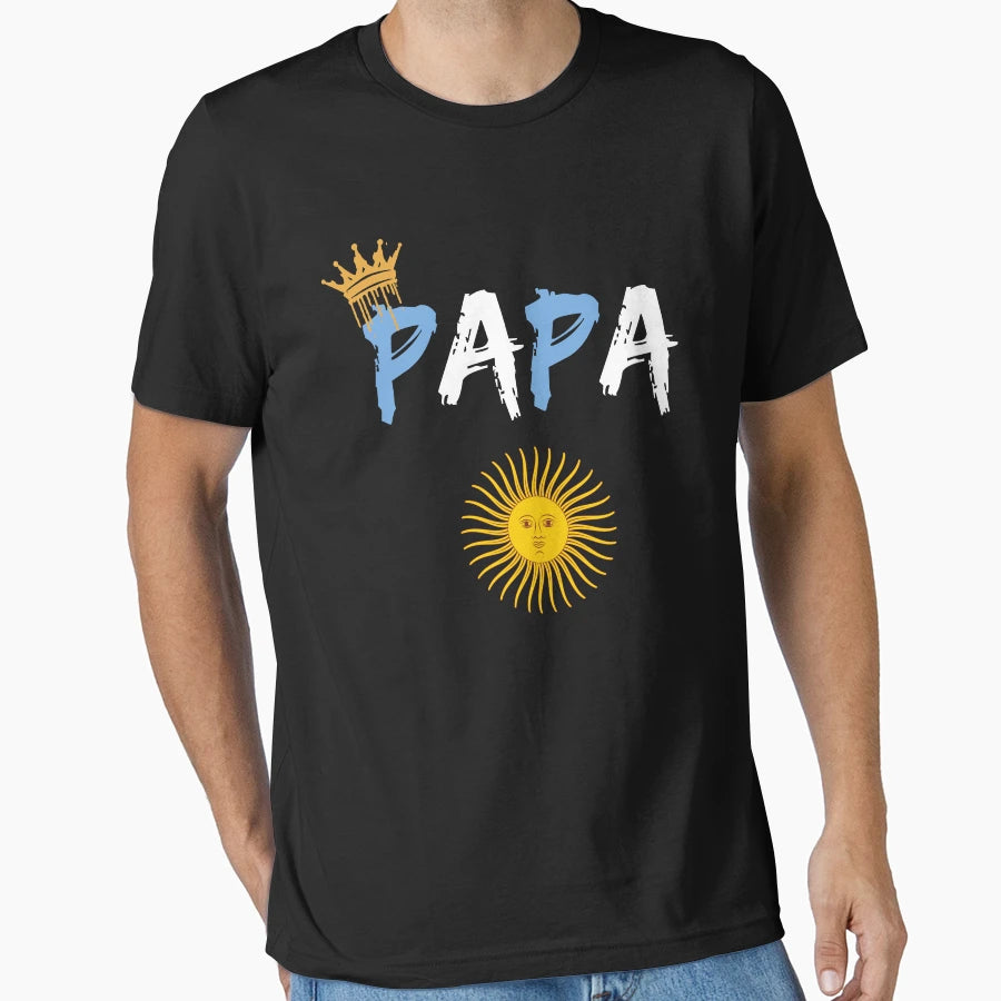 Papa Argentino 3 T-Shirt - Casual Everyday Wear Men Women - T-Shirt, Sweatshirt, Hoodie