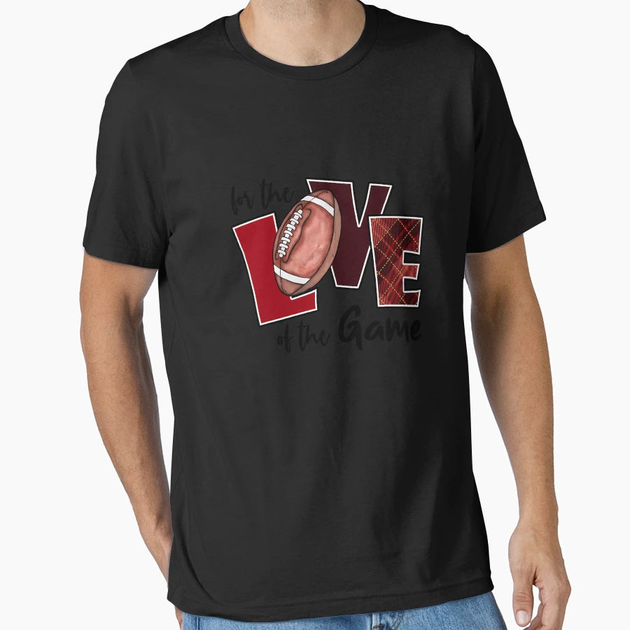 Thr Love Game Football Day T-Shirt - Novelty Apparel Men Women - T-Shirt, Sweatshirt, Hoodie
