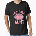 American Football Aunt Family T-Shirt - Minimalist Print for Adults - T-Shirt, Sweatshirt, Hoodie