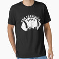 San Francisco Skyline Football Fan T-Shirt - Aesthetic Graphic Men Women - T-Shirt, Sweatshirt, Hoodie