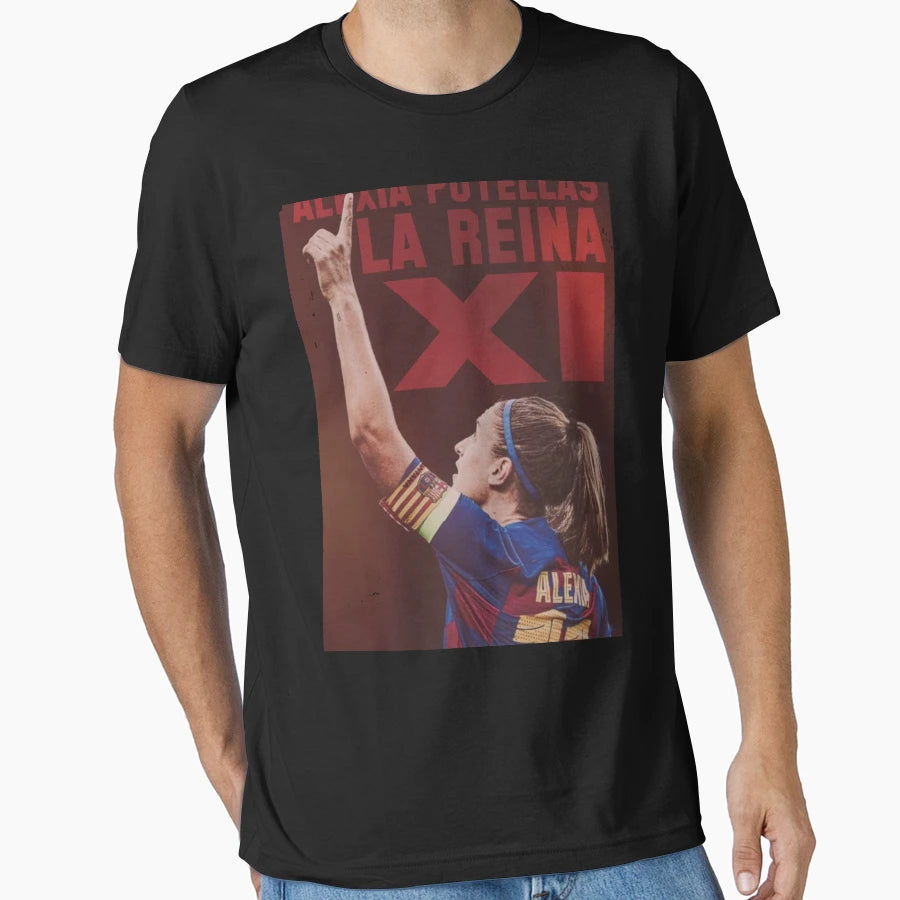 Alexia Putellas La Riena T-Shirt - Trendy Graphic Unisex - T-Shirt, Sweatshirt, Hoodie
