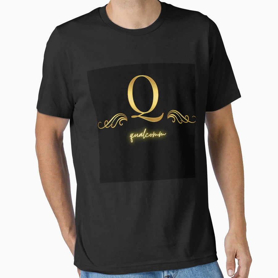 Qualcomm Logo T-Shirt - Fun Novelty Design for Adults - T-Shirt, Sweatshirt, Hoodie