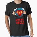 Super Uncle Superhero Great Gift T-Shirt - Streetwear Style for Adults - T-Shirt, Sweatshirt, Hoodie