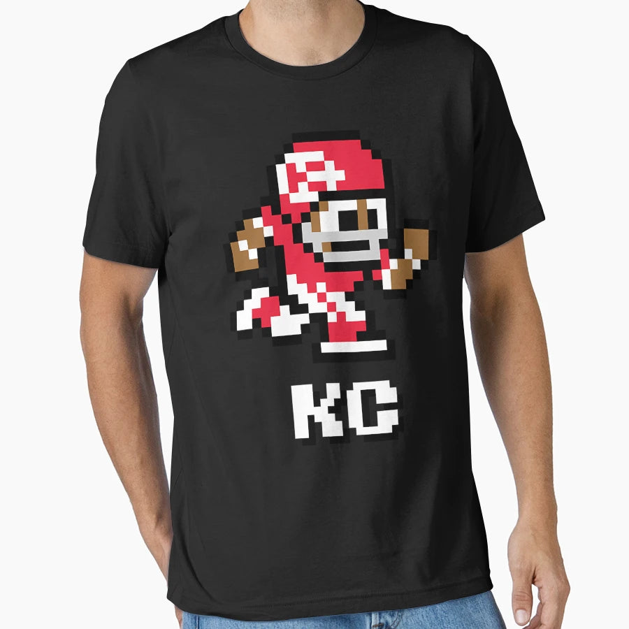 Kansas City Chiefs Tecmo Super Bowl T-Shirt - Novelty Apparel Men Women - T-Shirt, Sweatshirt, Hoodie
