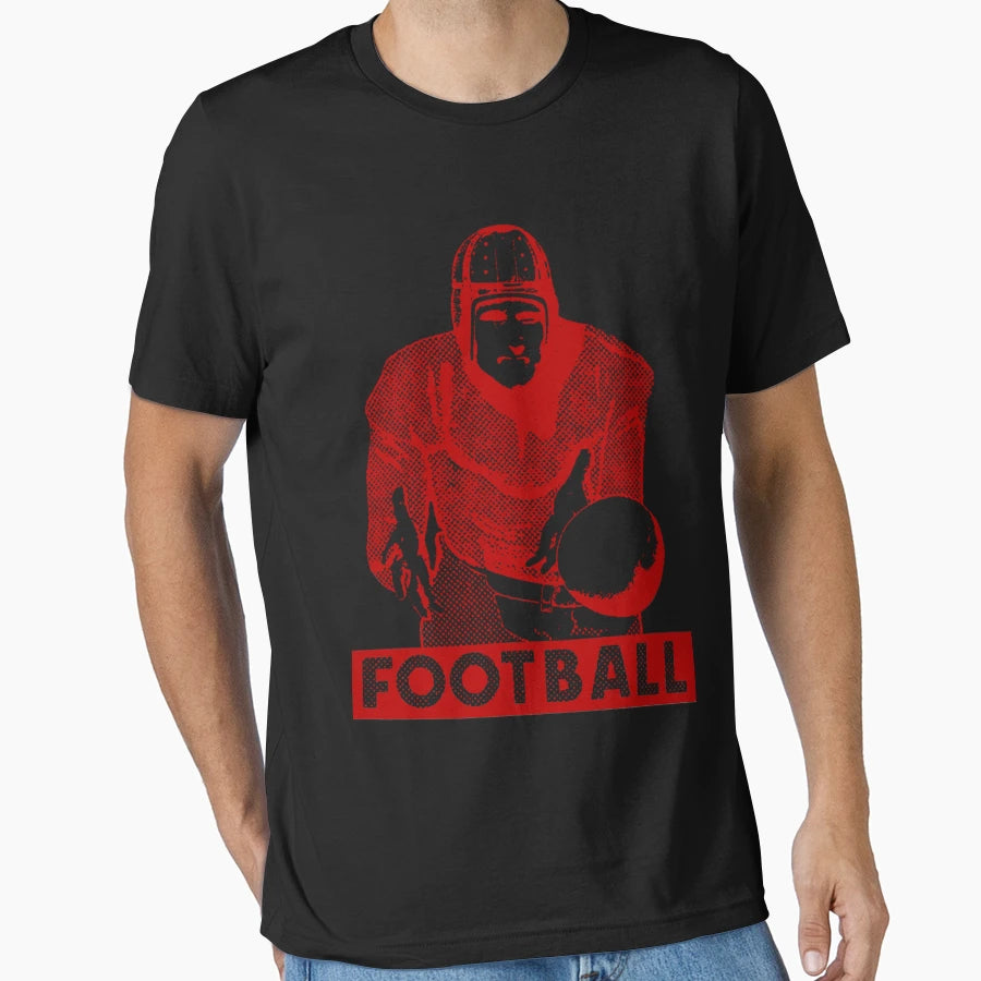 1930 Football Player T-Shirt - Unique Graphic Men Women - T-Shirt, Sweatshirt, Hoodie