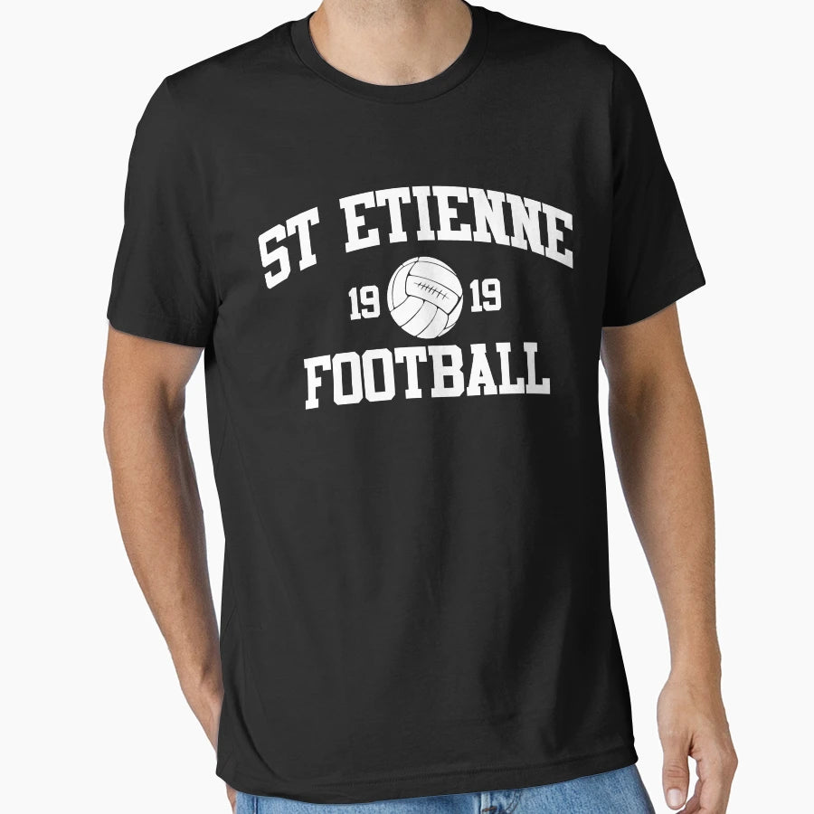 St Etienne Football Athletic College T-Shirt - Novelty Apparel for Adults - T-Shirt, Sweatshirt, Hoodie