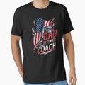Dad Ultimate Coach T-Shirt - Trendy Graphic for Adults - T-Shirt, Sweatshirt, Hoodie
