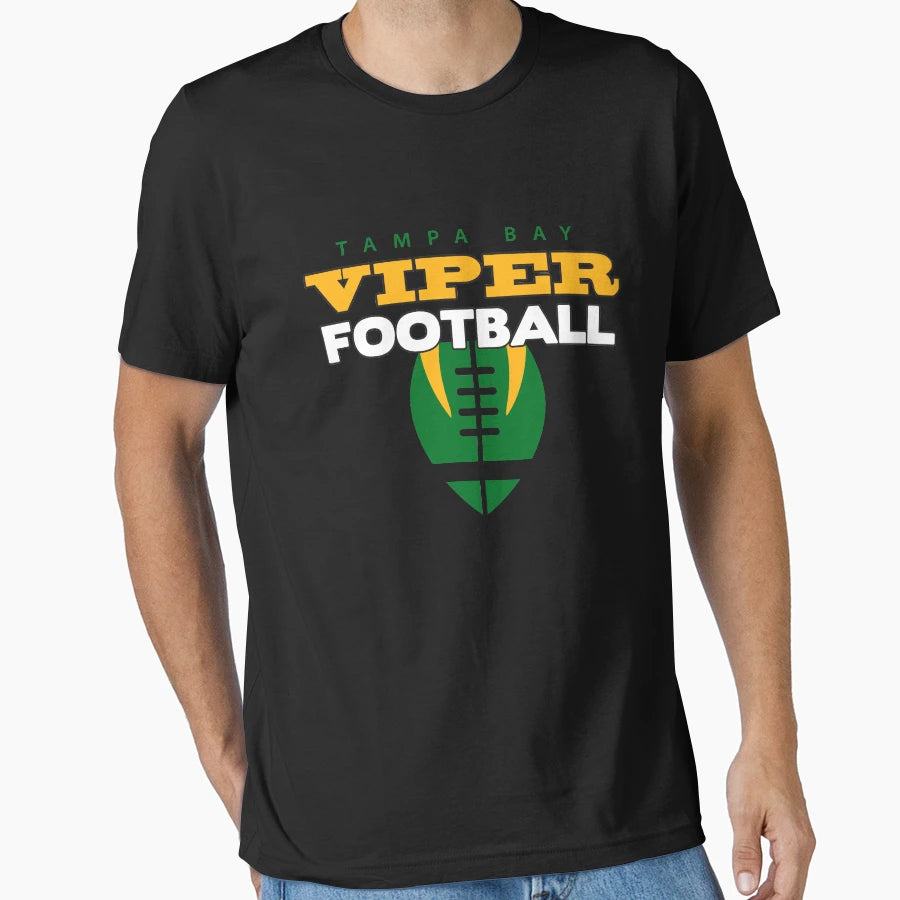Tampa Bay Viper Football T-Shirt - Custom Art Print for Adults - T-Shirt, Sweatshirt, Hoodie