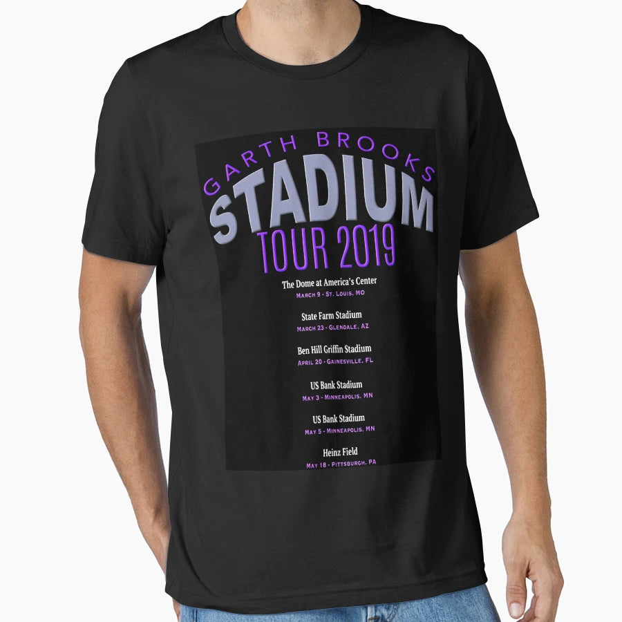 Garth Stadium Brooks Tour T-Shirt - Graphic Print Men Women - T-Shirt, Sweatshirt, Hoodie