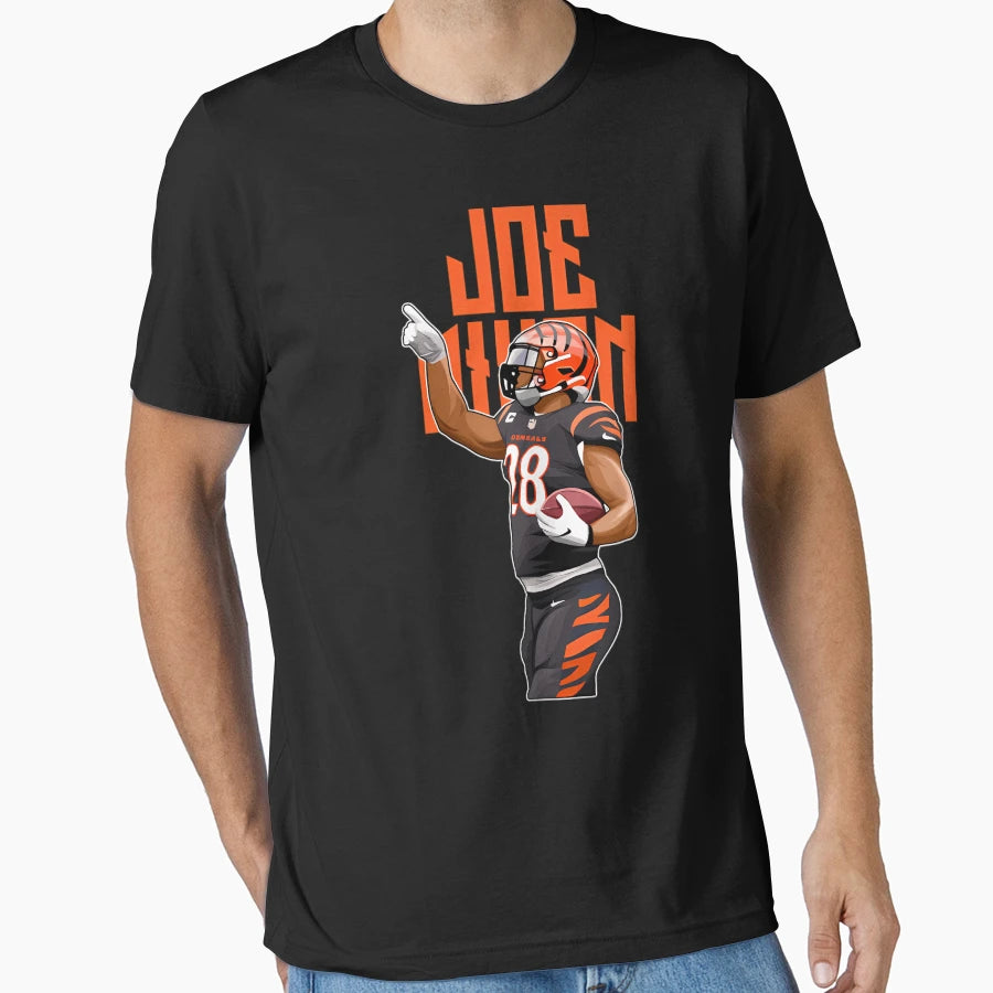 Joe Mixon Get Touchdown 28 Bold T-Shirt - Trendy Graphic Men Women - T-Shirt, Sweatshirt, Hoodie