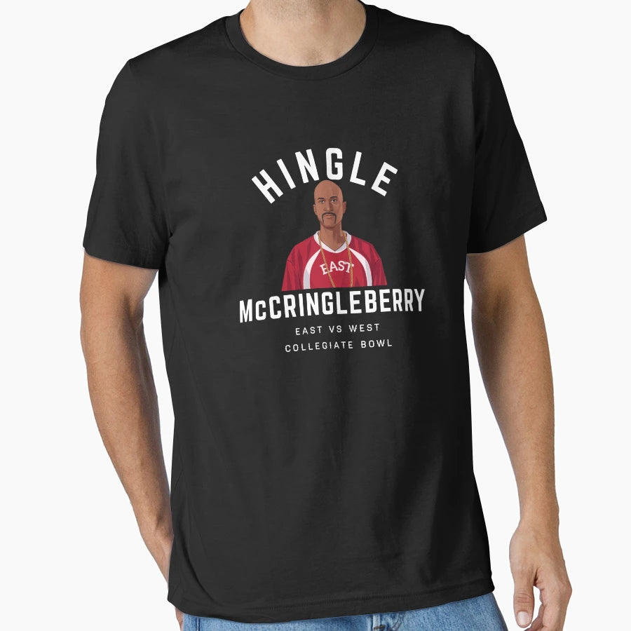 Hingle Mccringleberry East Vs West T-Shirt - Graphic Print Unisex - T-Shirt, Sweatshirt, Hoodie