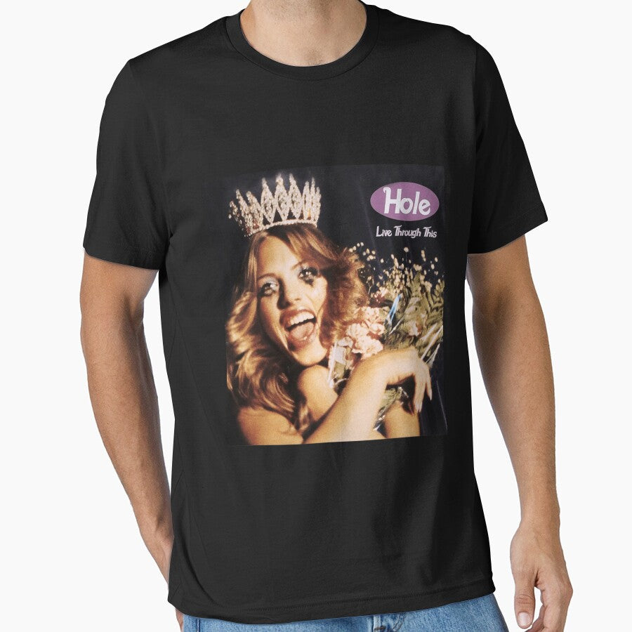 Live Through This Poster Classic by StokesDavid365 - Adult & Kids T-Shirts, Sweatshirts & Hoodies apparel design preview 1