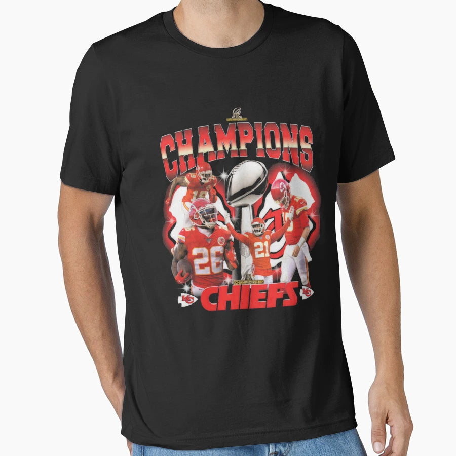 Art Kansas City Chiefs T-Shirt - Streetwear Style Unisex - T-Shirt, Sweatshirt, Hoodie