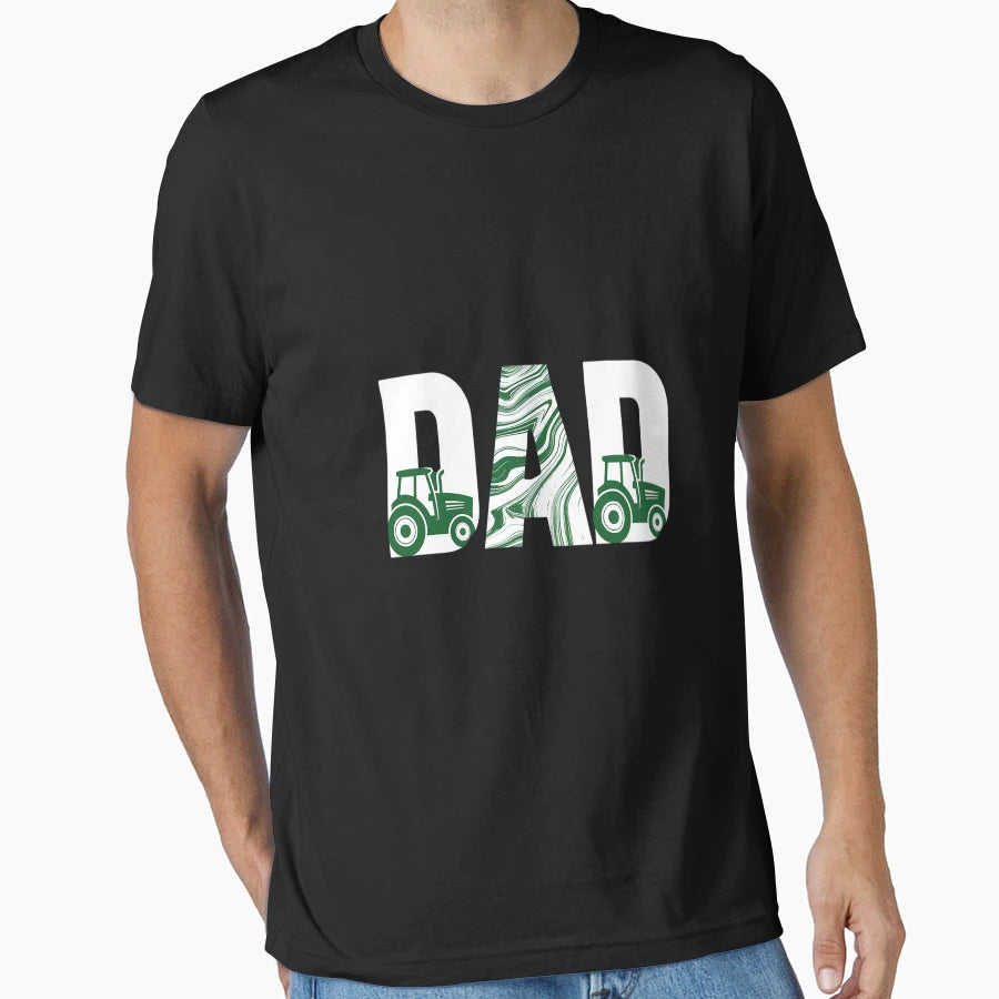 Tractor Dad Farming Father Farm Lover T-Shirt - Trendy Graphic for Adults - T-Shirt, Sweatshirt, Hoodie