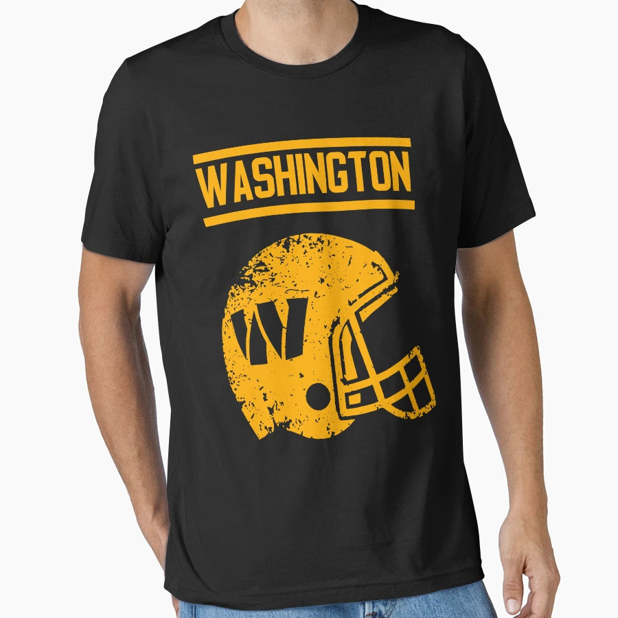 Washington Commanders Helmet T-Shirt - Aesthetic Graphic Unisex - T-Shirt, Sweatshirt, Hoodie
