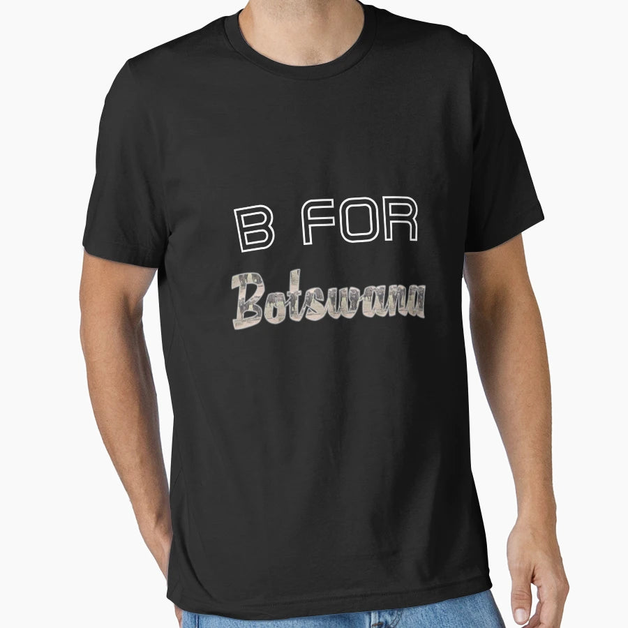 B Botswana T-Shirt - Streetwear Style Men Women - T-Shirt, Sweatshirt, Hoodie