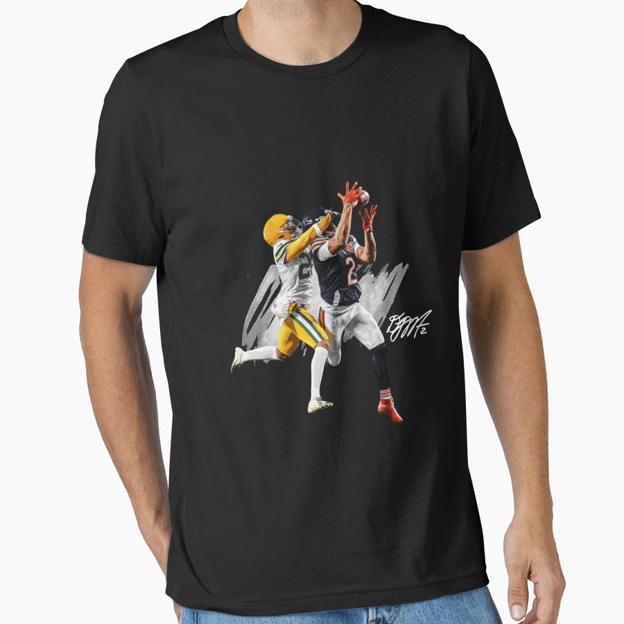Dj Moore Night Night Chicago Football T-Shirt - Minimalist Print Men Women - T-Shirt, Sweatshirt, Hoodie