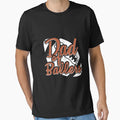 Dad Ballers Funny Football Dad T-Shirt - Minimalist Print for Adults - T-Shirt, Sweatshirt, Hoodie