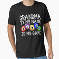 Grandma Is My Name Bingo Is My Game T-Shirt - Aesthetic Graphic Unisex - T-Shirt, Sweatshirt, Hoodie