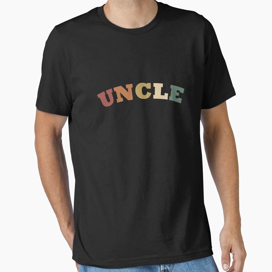 Uncle T-Shirt - Minimalist Print Men Women - T-Shirt, Sweatshirt, Hoodie